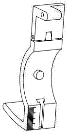 Adjustable metallographic sample clamp