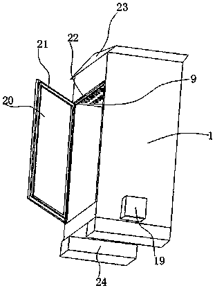 Heat dissipation type power equipment box