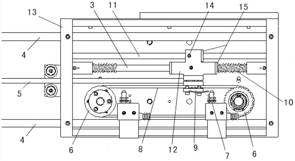 Spinning machine servo drive winding transversing gear