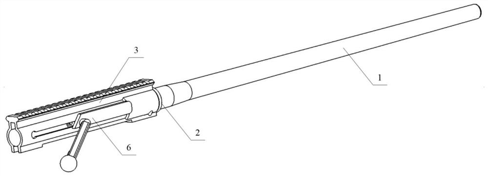 Pre-shell extraction mechanism for straight-pull bolt type sporting rifle