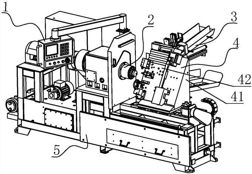 Heavy spinning machine