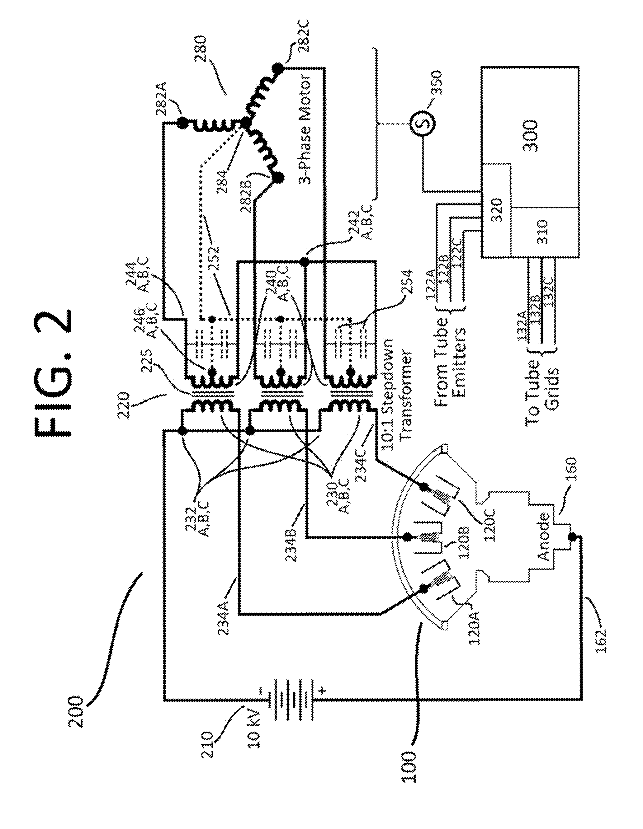 Vacuum electron power tube