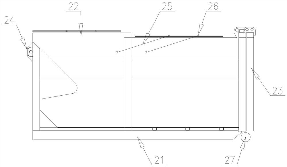 Buried garbage compression equipment and garbage compression method