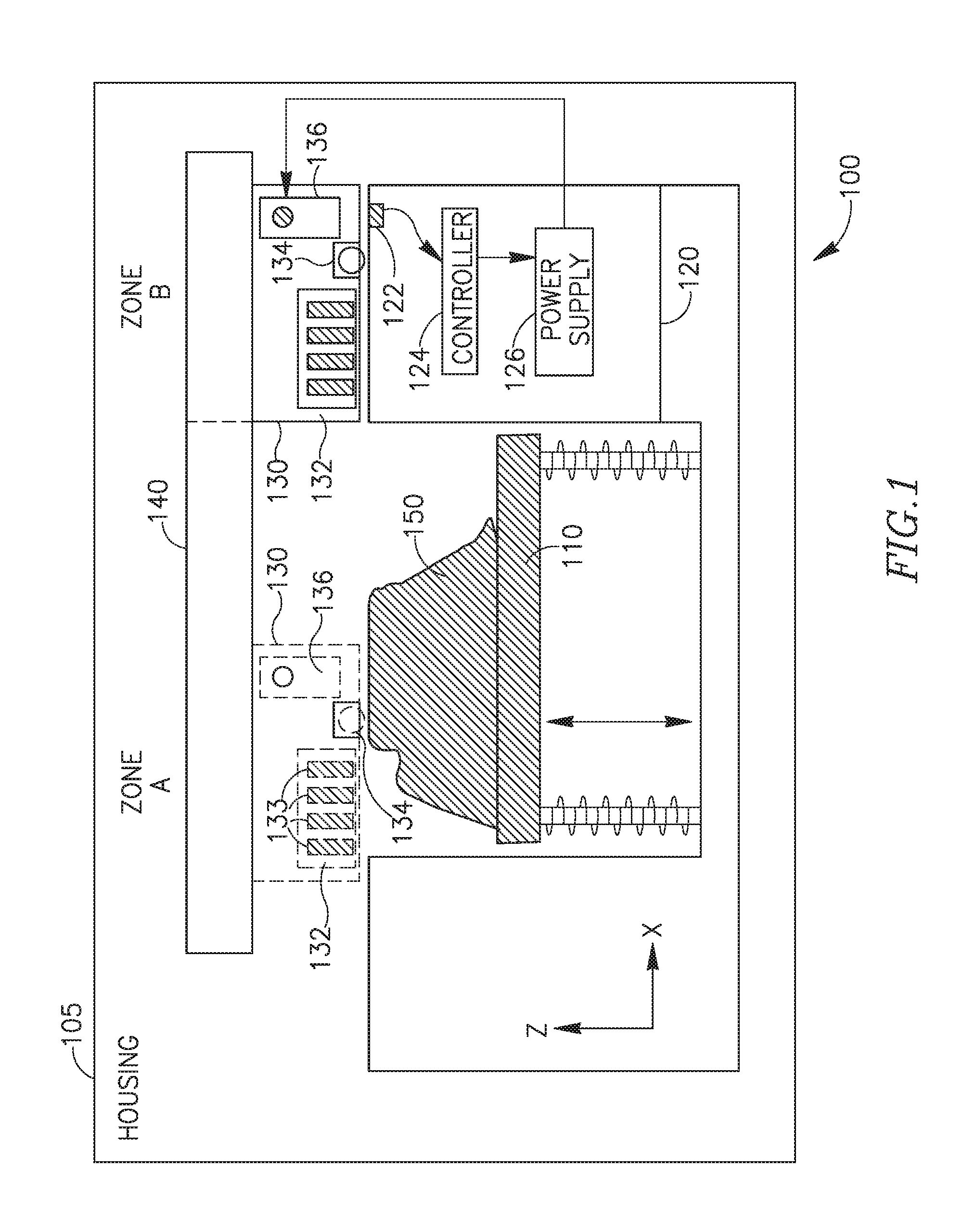 Methods for monitoring electro-magnetic radiation power in solid freeform fabrication systems