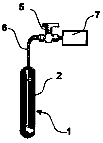 Thermochemical system having a housing made of a composite material