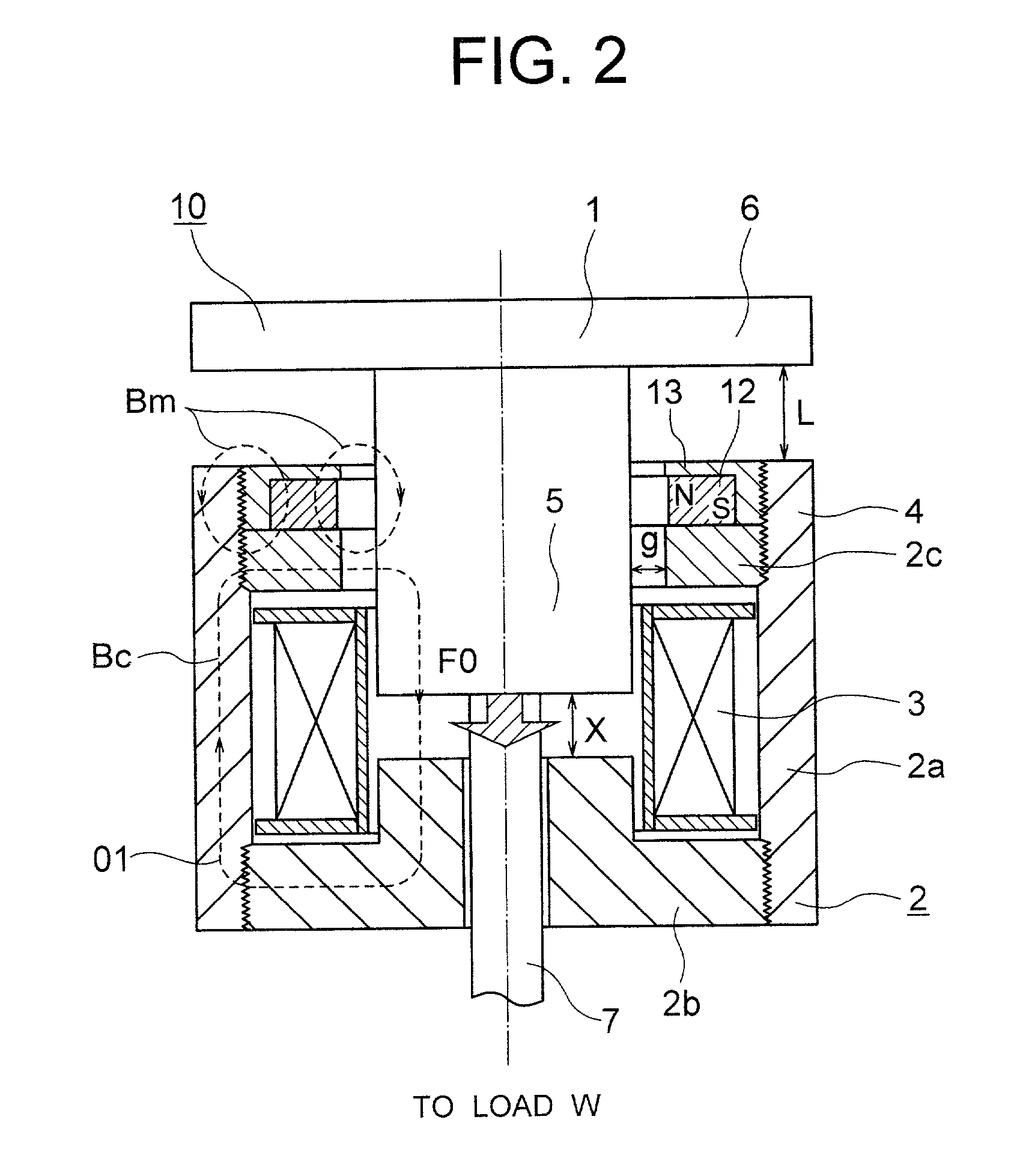 Electromagnet and actuating mechanism for switch device, using thereof