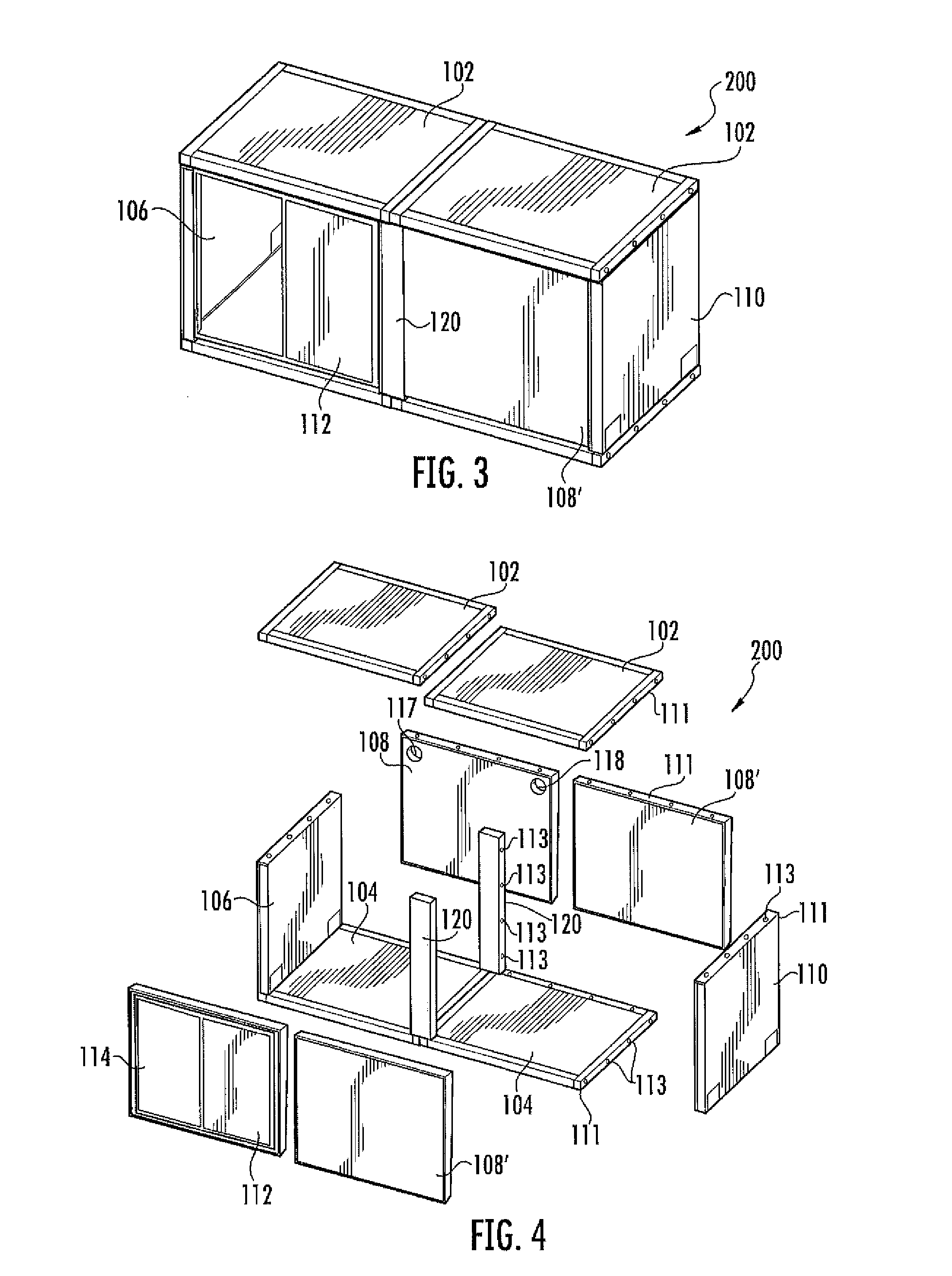 Expeditionary pod construction