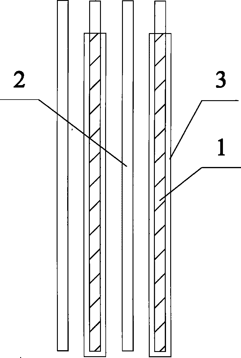 Positive plate reinforced lead-acid accumulator