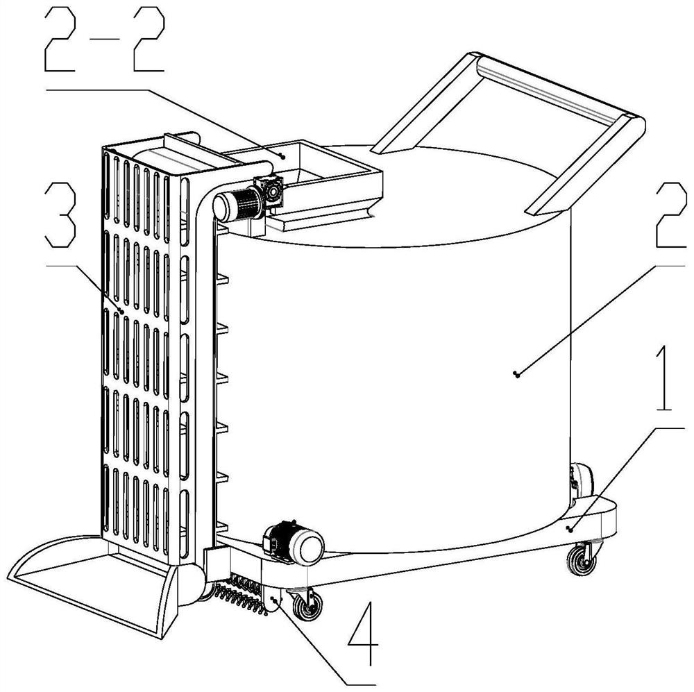 Garden pool cleaning device