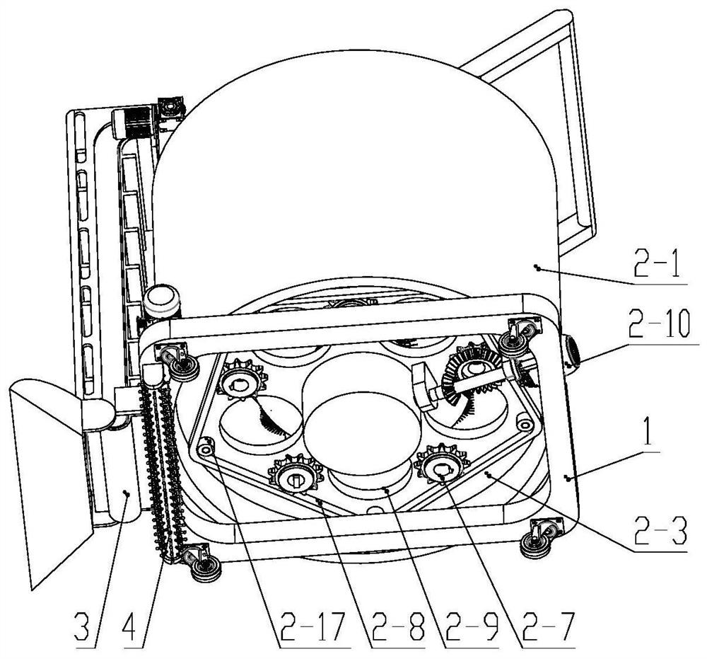 Garden pool cleaning device