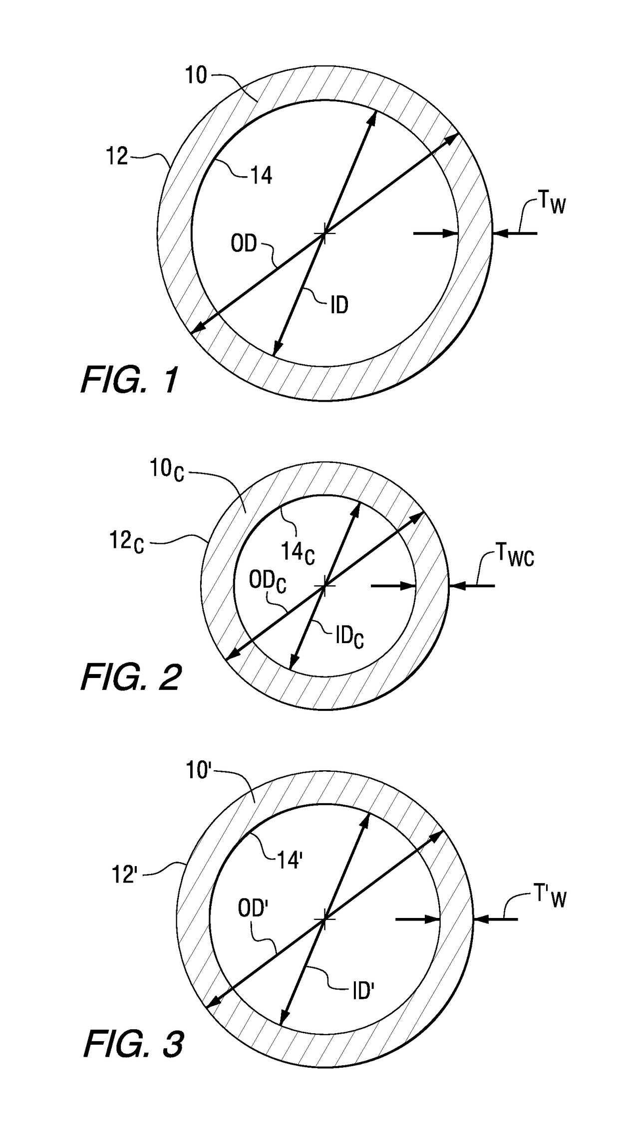 Compressive forming processes for enhancing collapse resistance in metallic tubular products