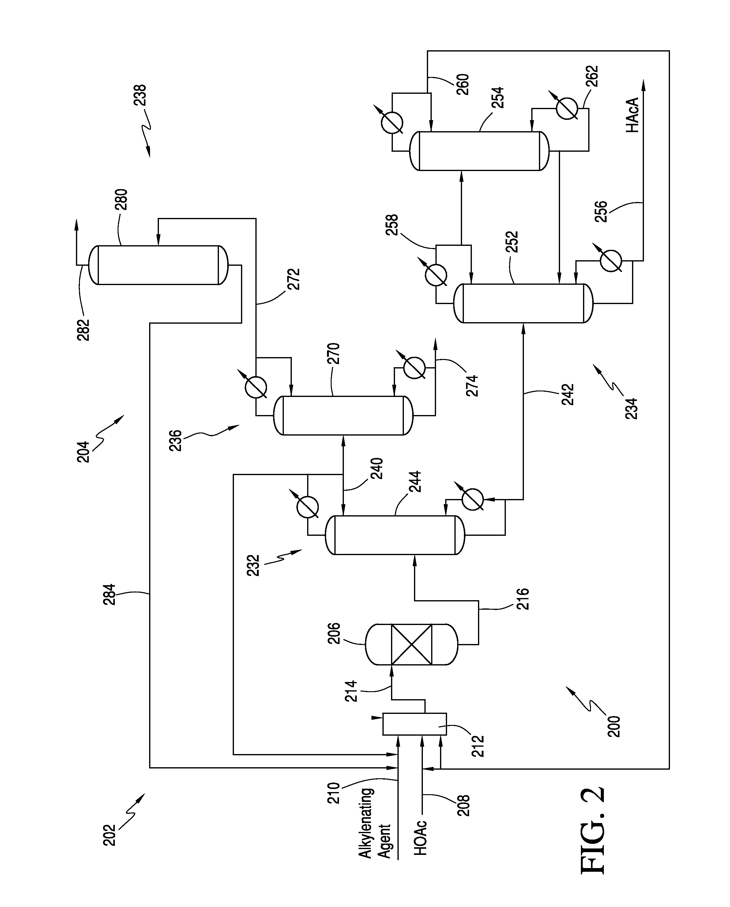 Processes for the production of acrylic acids and acrylates from a trioxane feed