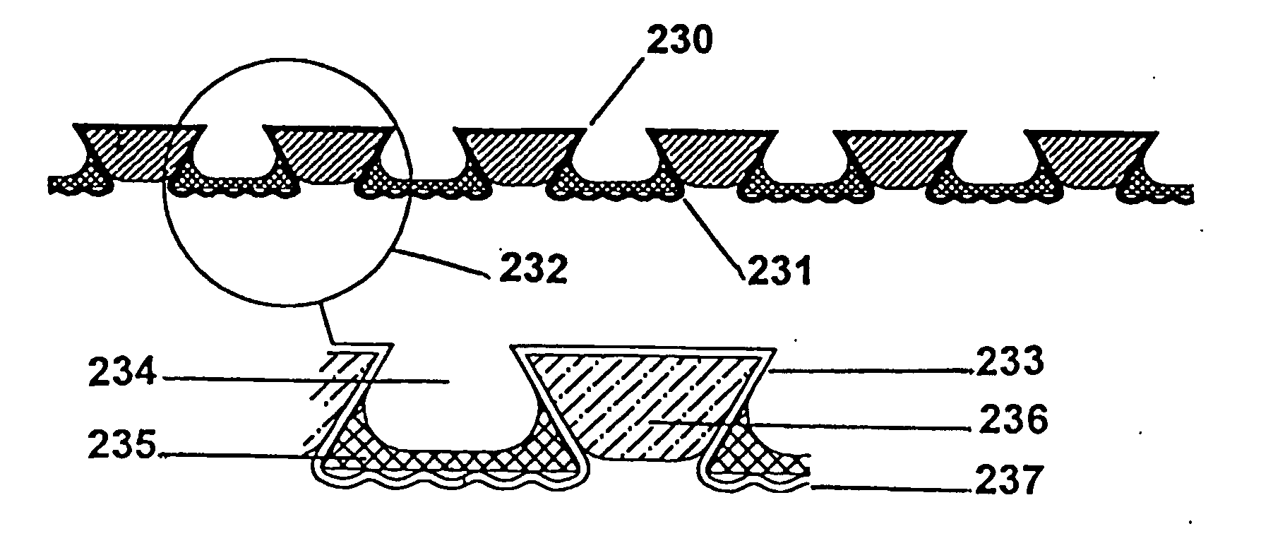 Flexible formed sheets for treating surfaces