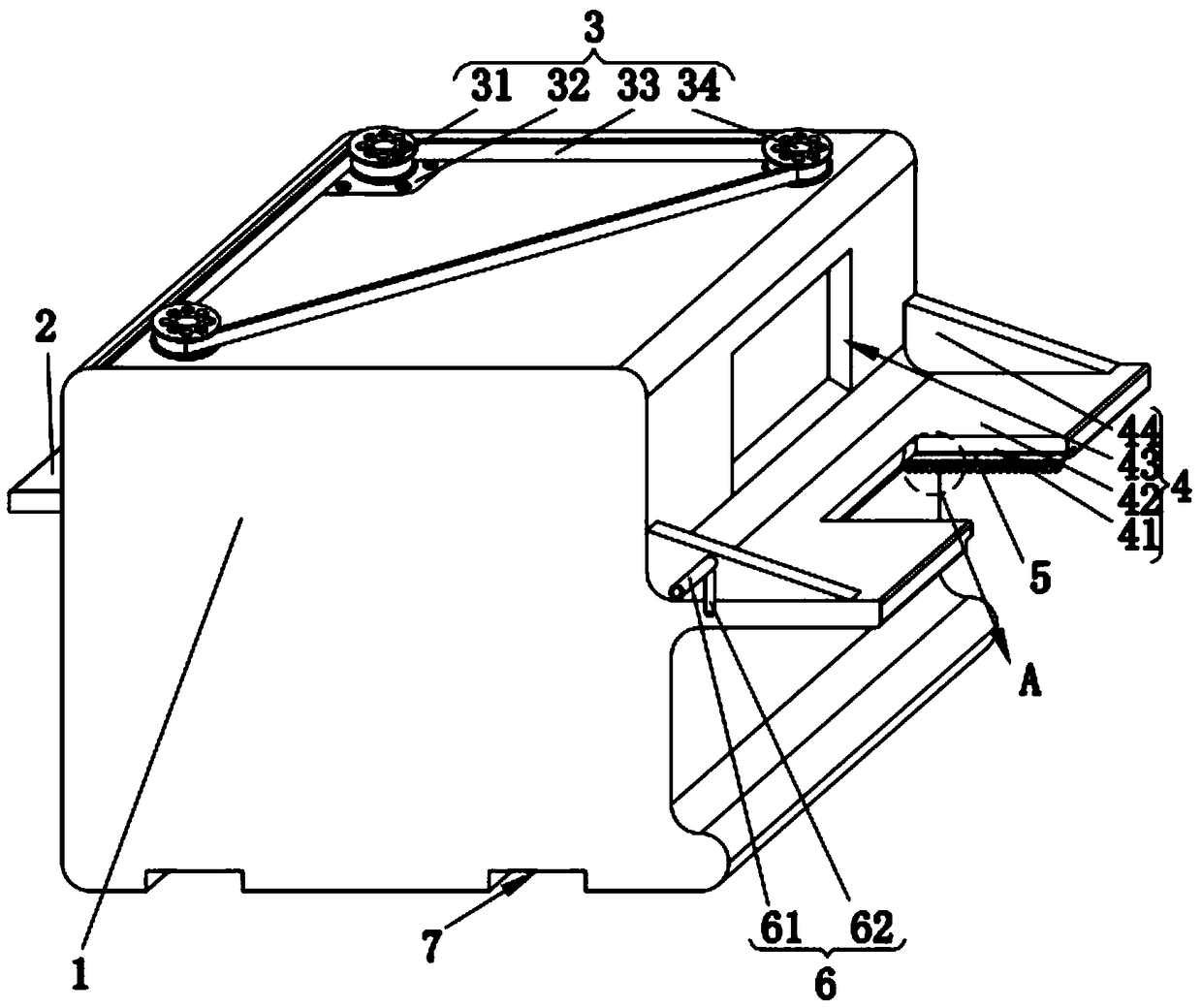 Logistics sorting device