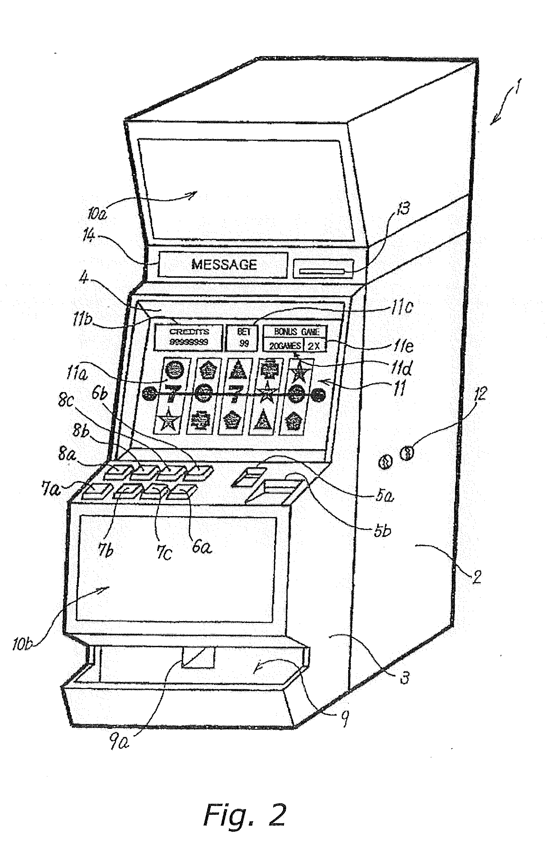 Slot machine capable of changing game rules