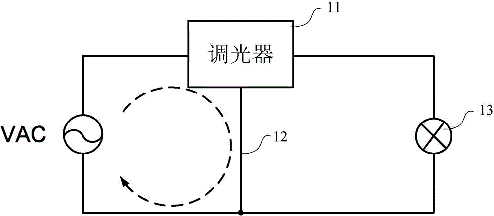 Device for supplying power supply loop for control unit