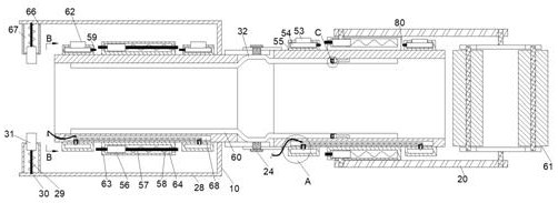 Joint fixing brace capable of realizing automatic massaging