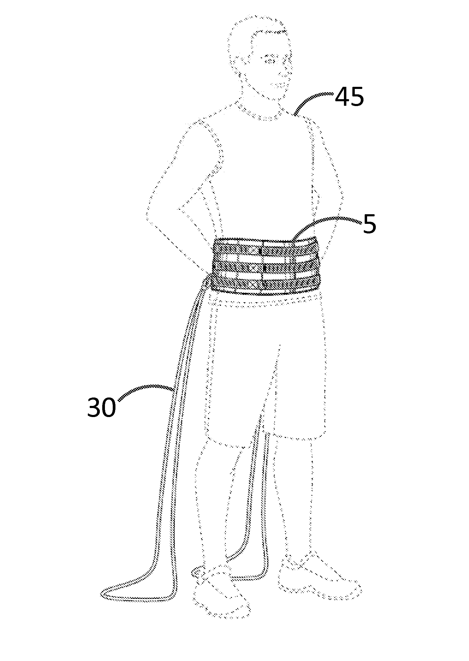 Core muscle training apparatus and method