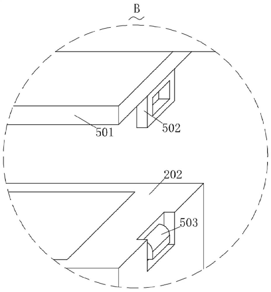 A detection and recording device for livestock breeding based on intelligent animal husbandry