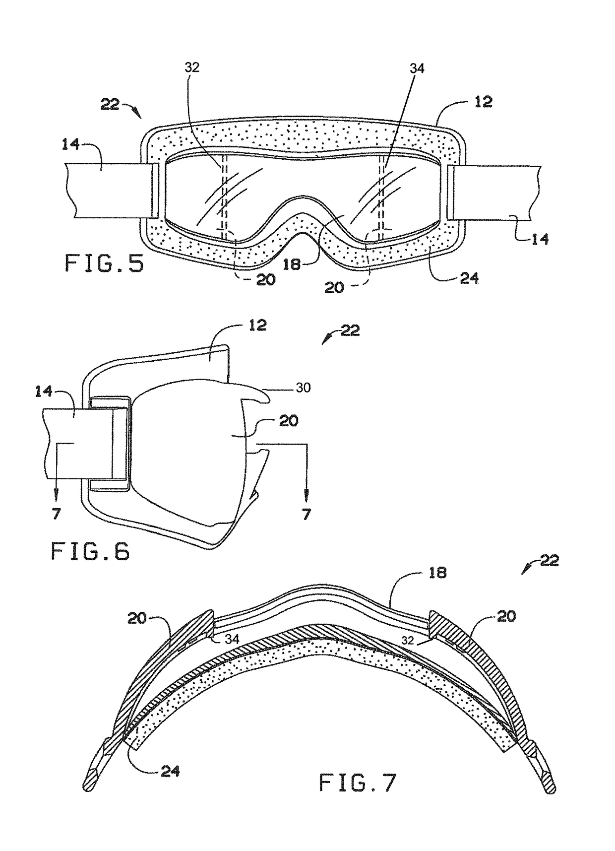 Goggles that eliminate a user's peripheral vision and enhance situational awareness while strengthening muscle memory