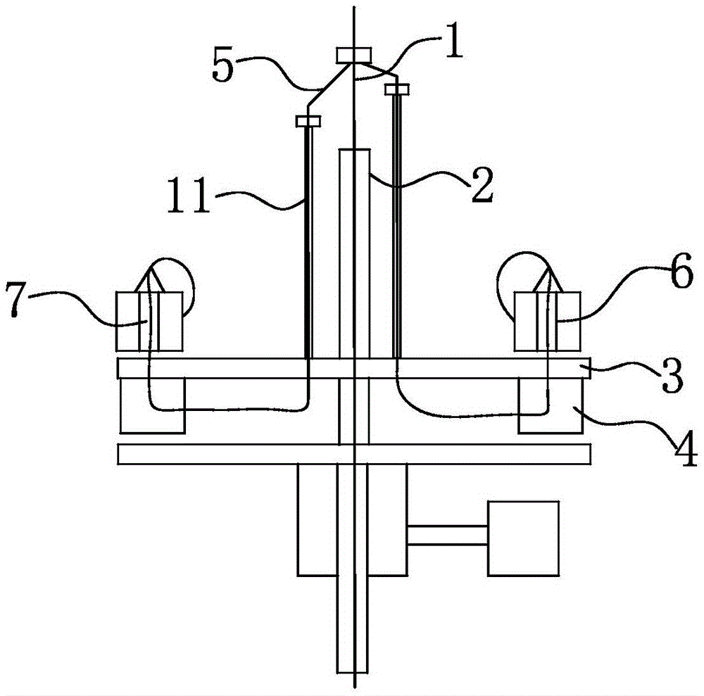 Yarn manufacturing mechanism with yarn tension adjusting function