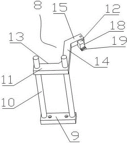 Small-sized hardware part image sorting machine