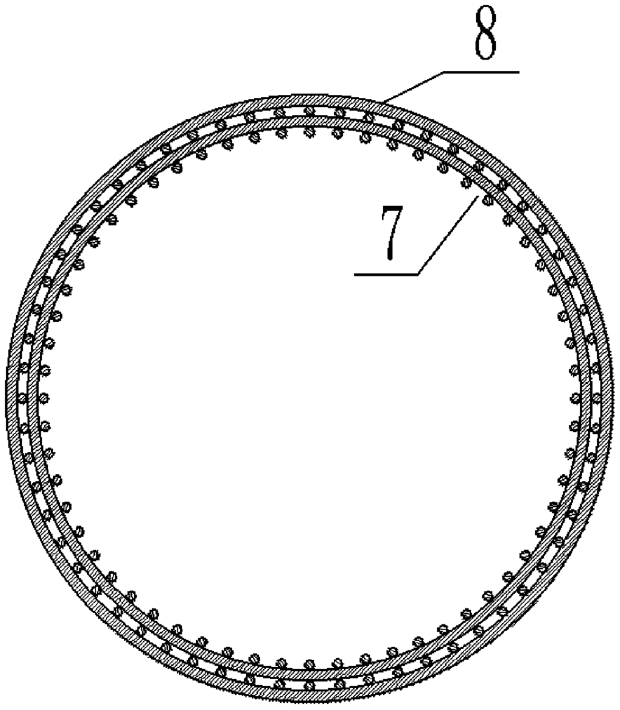 Welding method of stitch welding type multi-layered steel mesh skeleton