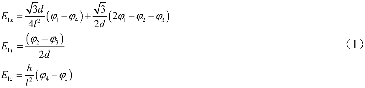 Detection method based on bottom-sinking integrated detector