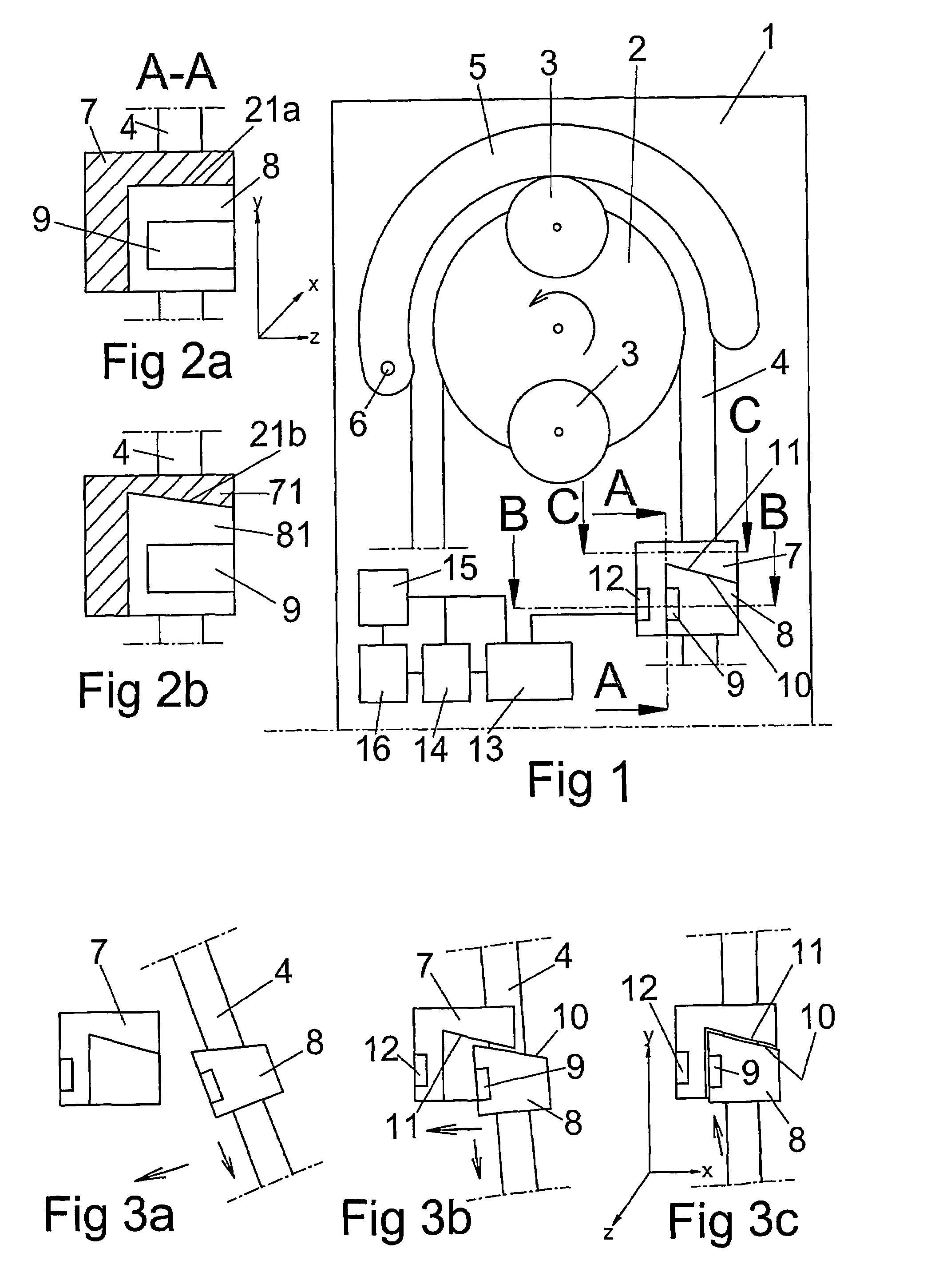 Medical indication device and identification method