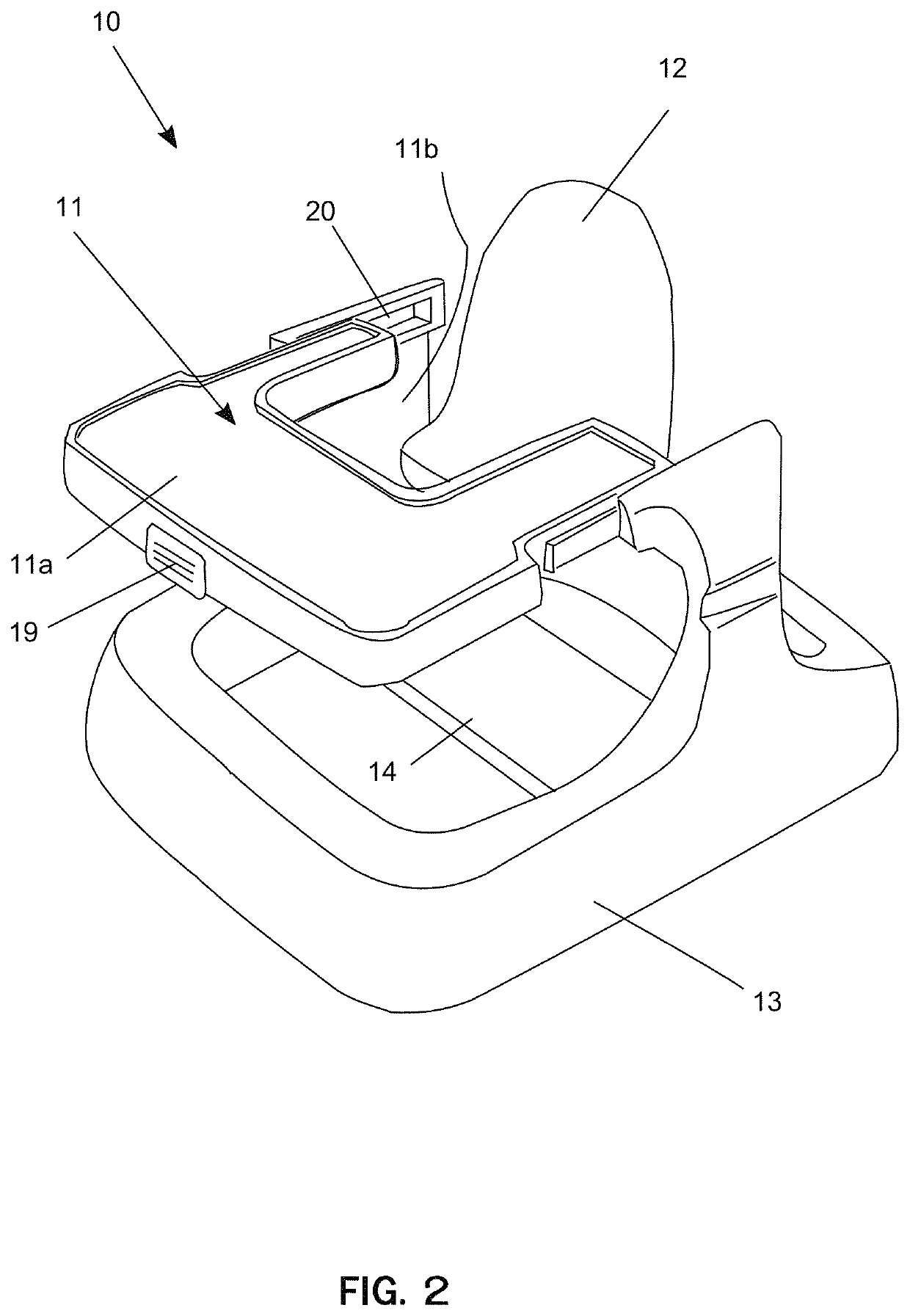 Activity saucer for infants with clubfoot