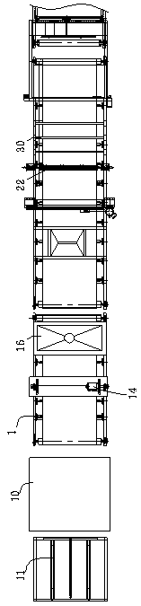 Fiber reinforced cement-based foam heat retaining board production line