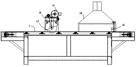 Fiber reinforced cement-based foam heat retaining board production line