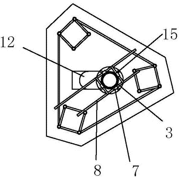 Concrete vertical conveying pouring system