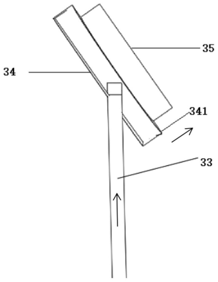 Airflow-direction-adjustable pollutant targeted long-distance multi-stage transport system and method