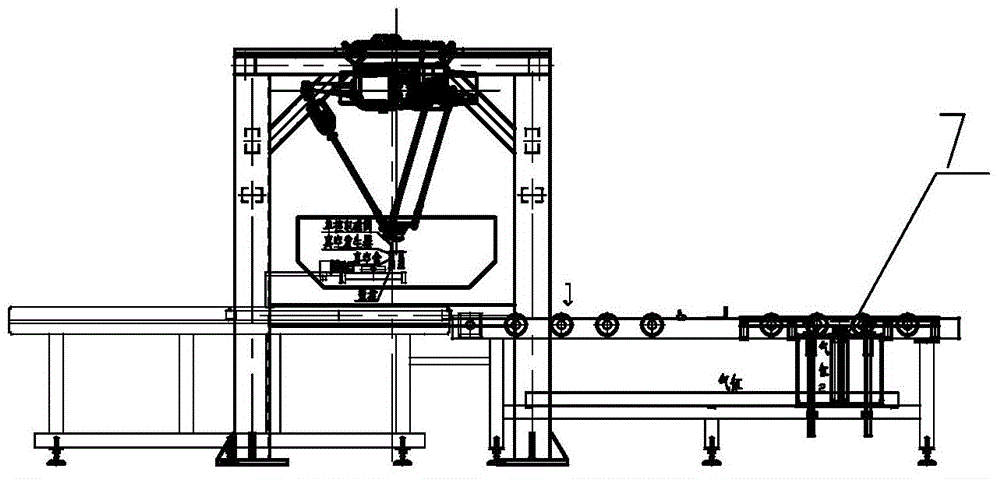 Automatic disc containing system and method of large-infusion robot