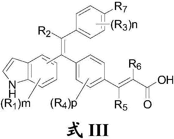 Substituted olefin compound, and preparation method and application thereof