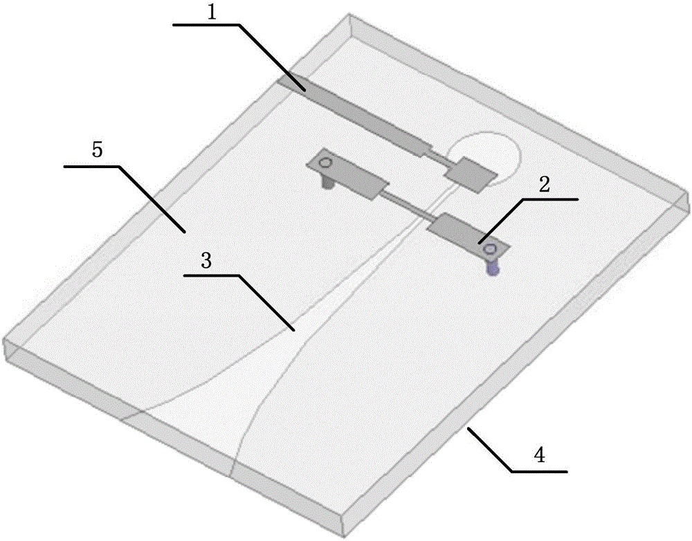 Vivaldi antenna with notched characteristics