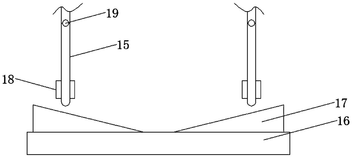 Lifting platform capable of storing building waste for building construction