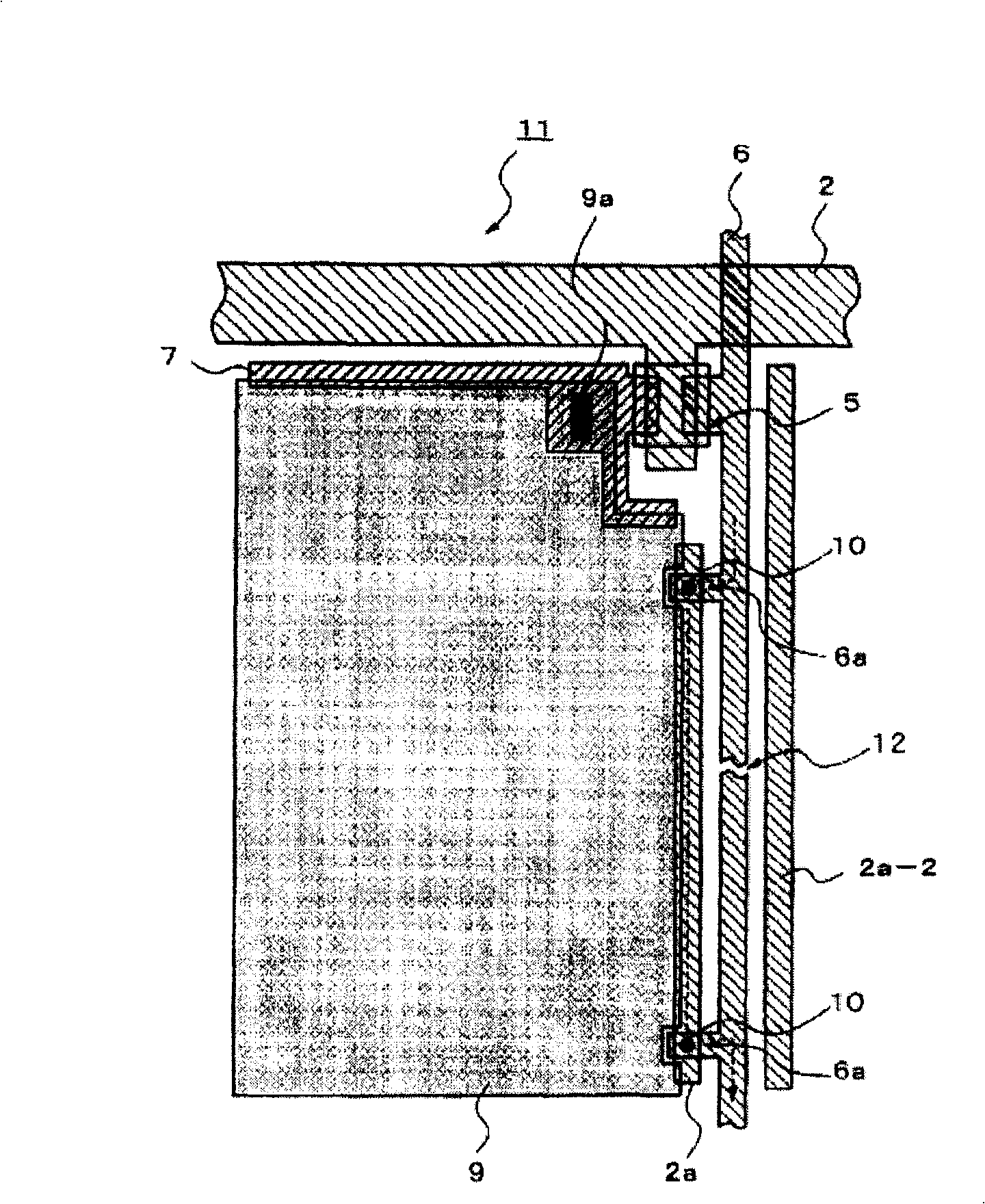 Thin film transistor array base board and its repairing method