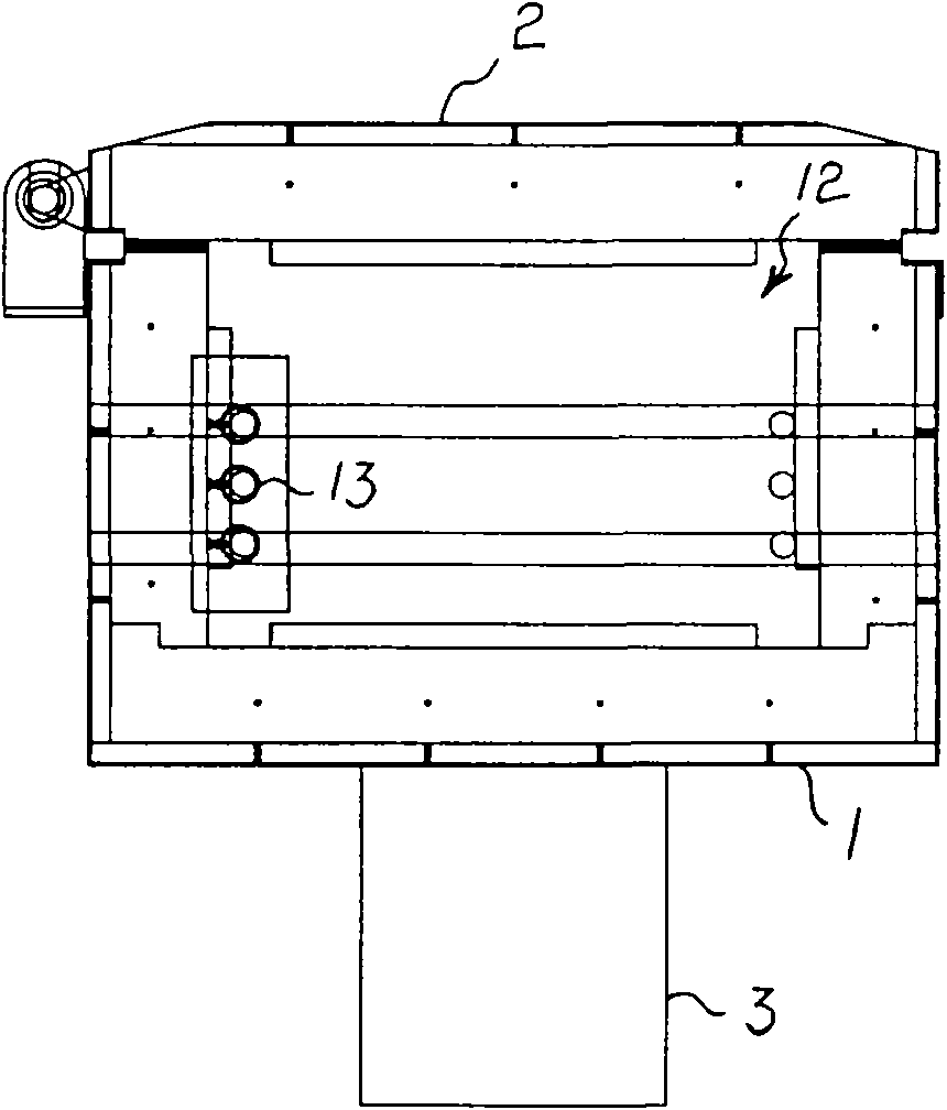 Ceramic dumping environment-protection kiln