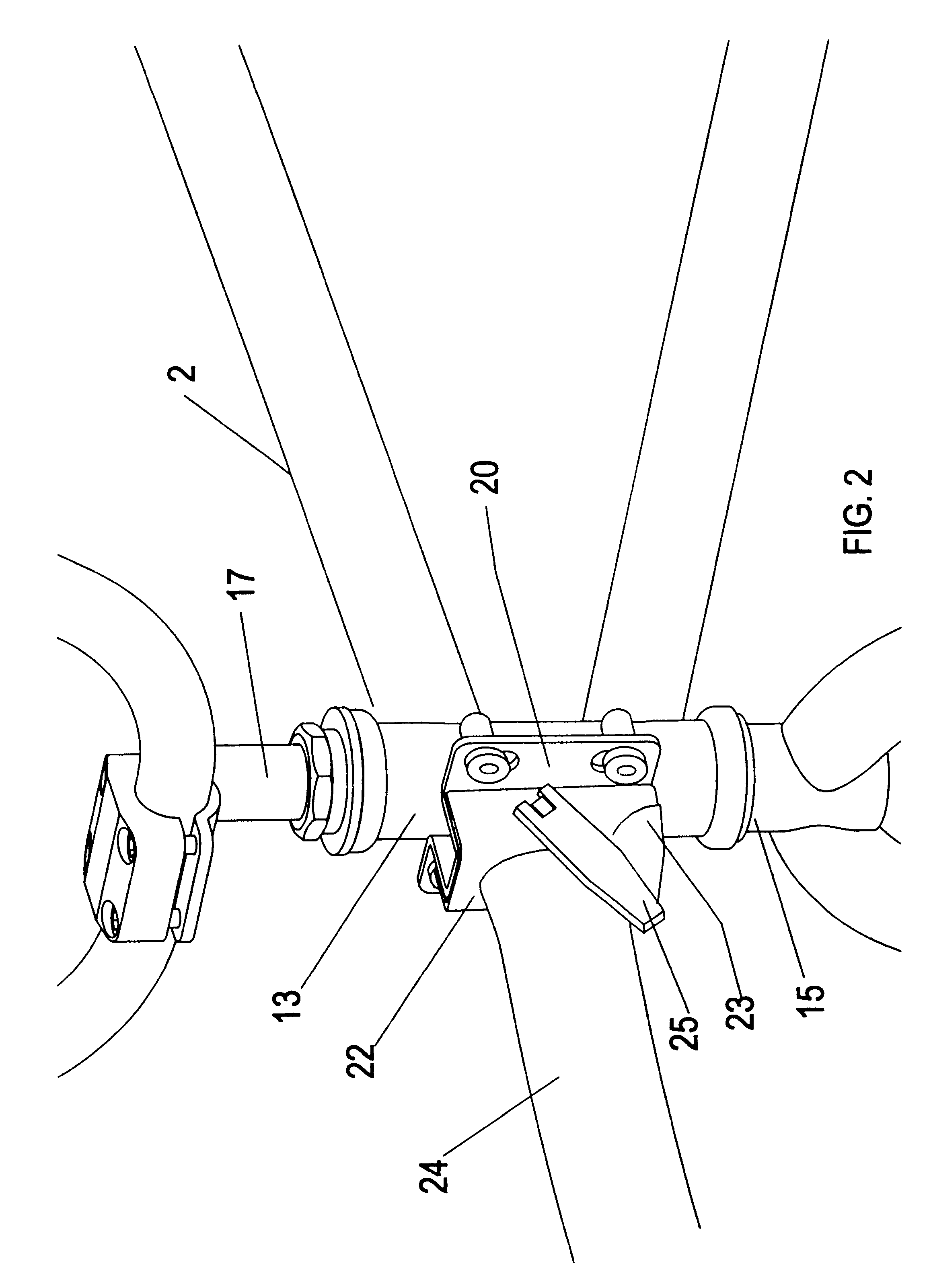 Automated bicycle steering lock