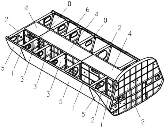 A UAV front landing gear compartment based on catapult take-off