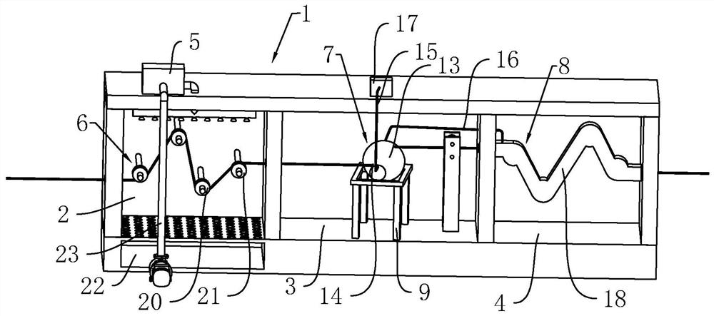 Polyester filament preparation technology and equipment