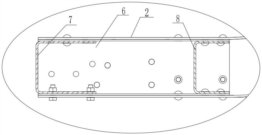 Short-wheelbase frame assembly and mounting method