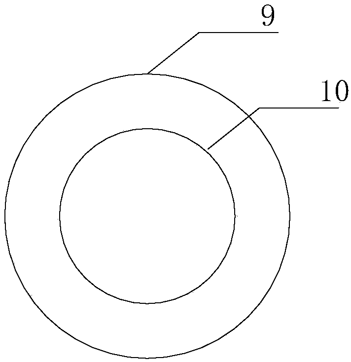 Inflow vertical shaft for reducing gas explosion intensity of urban deep drainage system