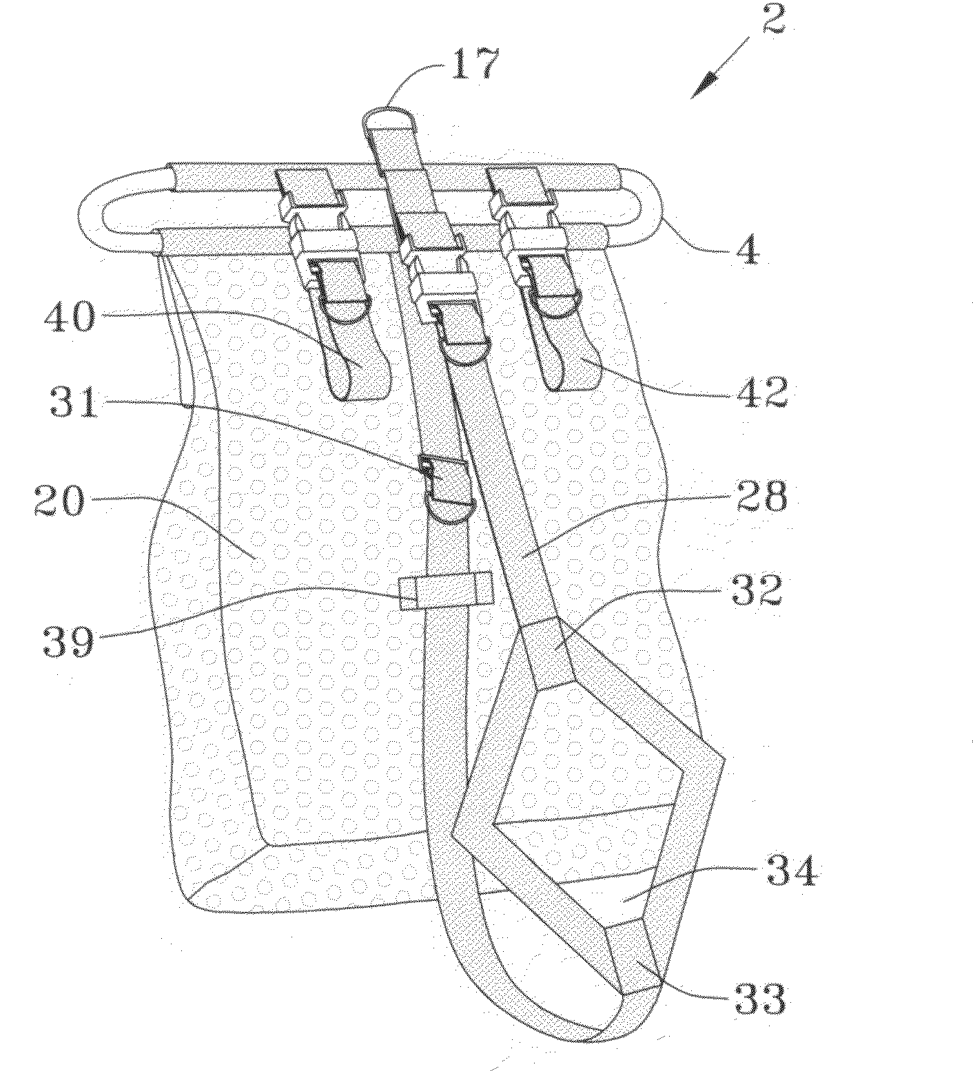 Transportable support system for dive equipment