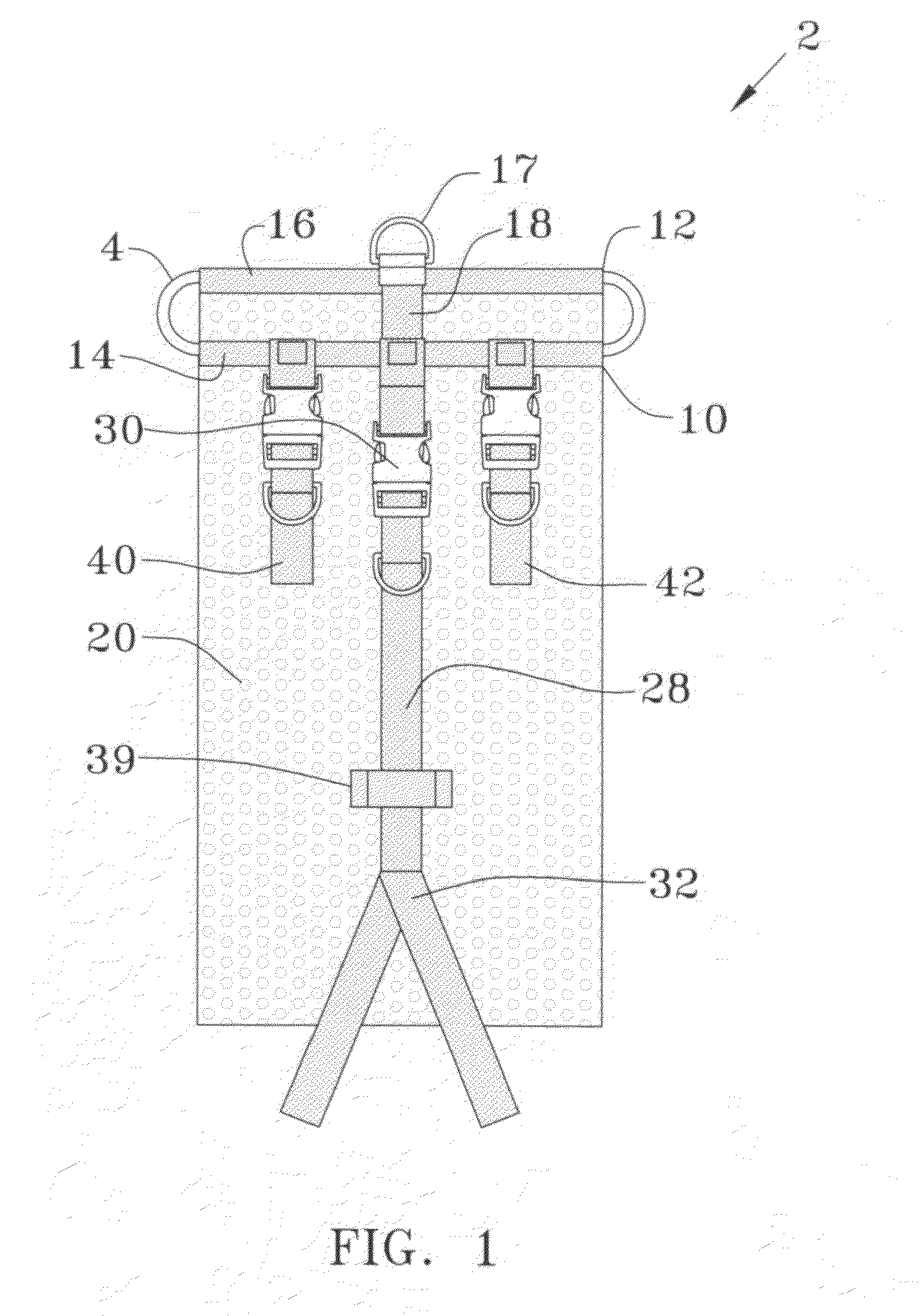 Transportable support system for dive equipment