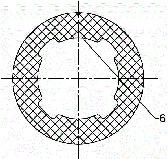 High wear-resistant valve pressurizing oil seal