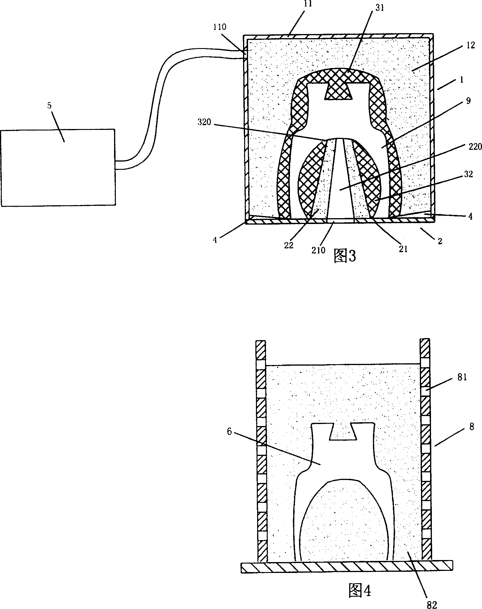 Method and die for forming ceramics