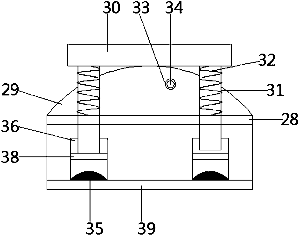 Garbage treatment apparatus for environmental protection engineering